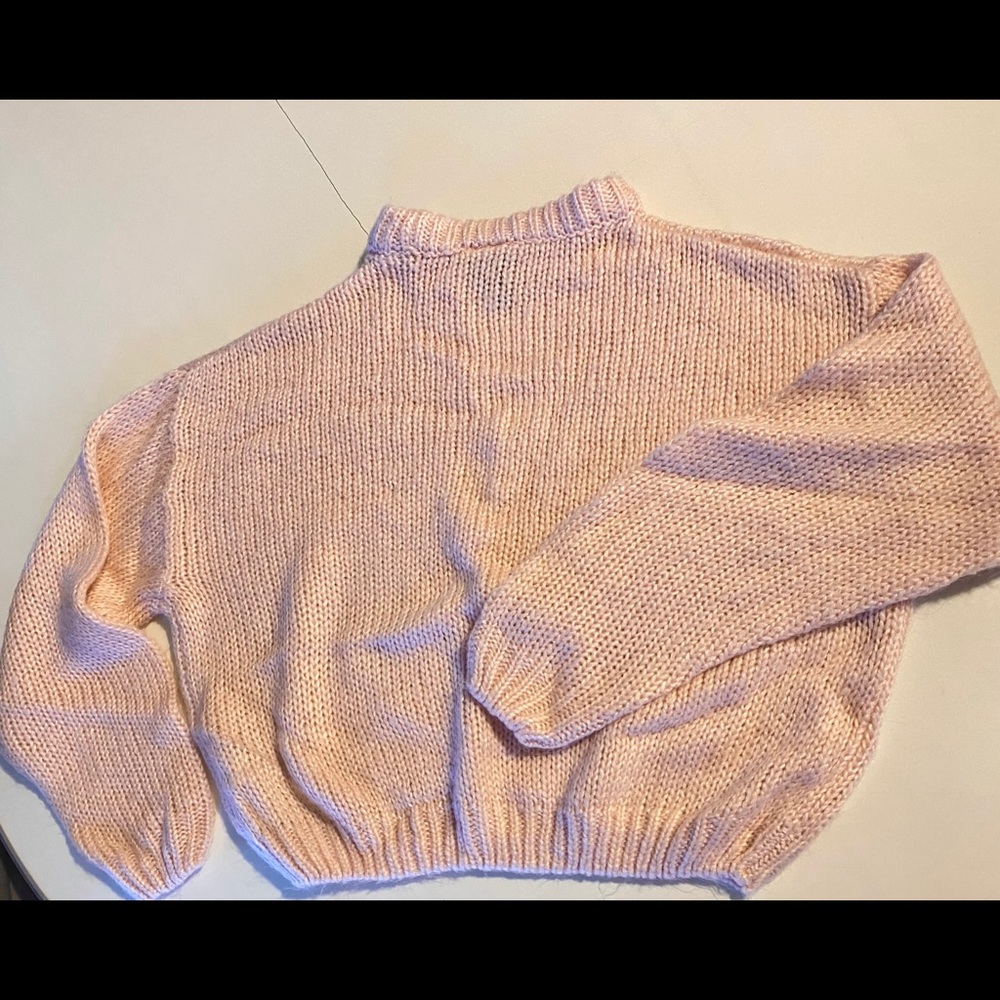 Light Pink Knit Sweater
